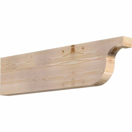 Ekena Millwork Del Monte Smooth Rafter Tail, Douglas Fir, 3 1/2"W x 12"H x 48"L RFT04X12X48DEL00SDF